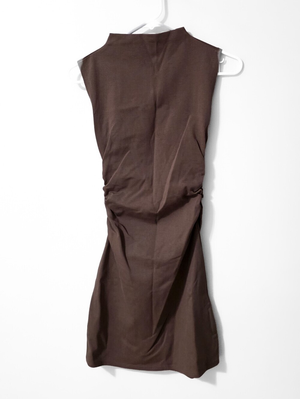 Altard State Brown Ruched Dress Size XS